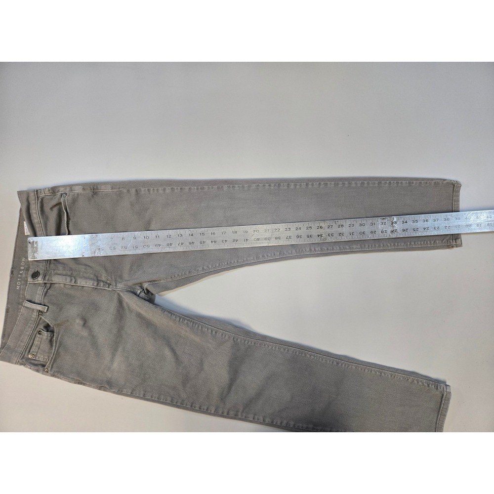 Mott & Bow Mercer Slim Fit Jeans Mens 30x32 Light Grey Stretch Denim Pants - Picture 15 of 16